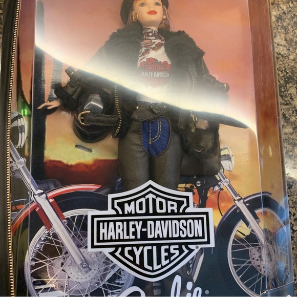 Harley Davidson Barbie Collectible Second in a Series - Picture 2 of 3